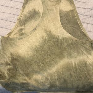 lululemon athletica Olive Tie-Dye Tank Top